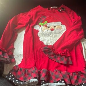 Girls Size 8 Christmas Dress